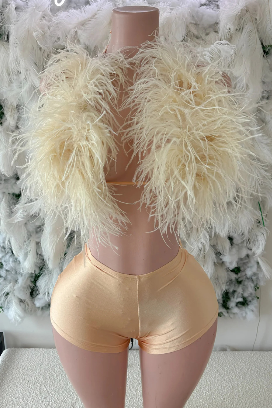Ostrich Feather Set Capri